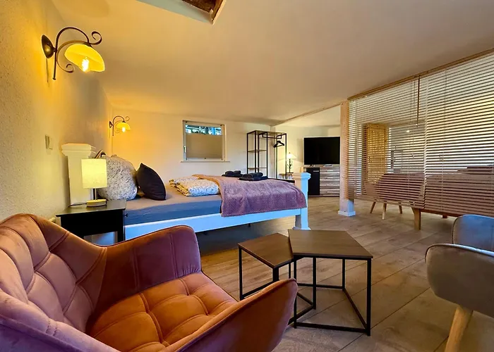 Wohnperle Meusegast بيت للعطل *